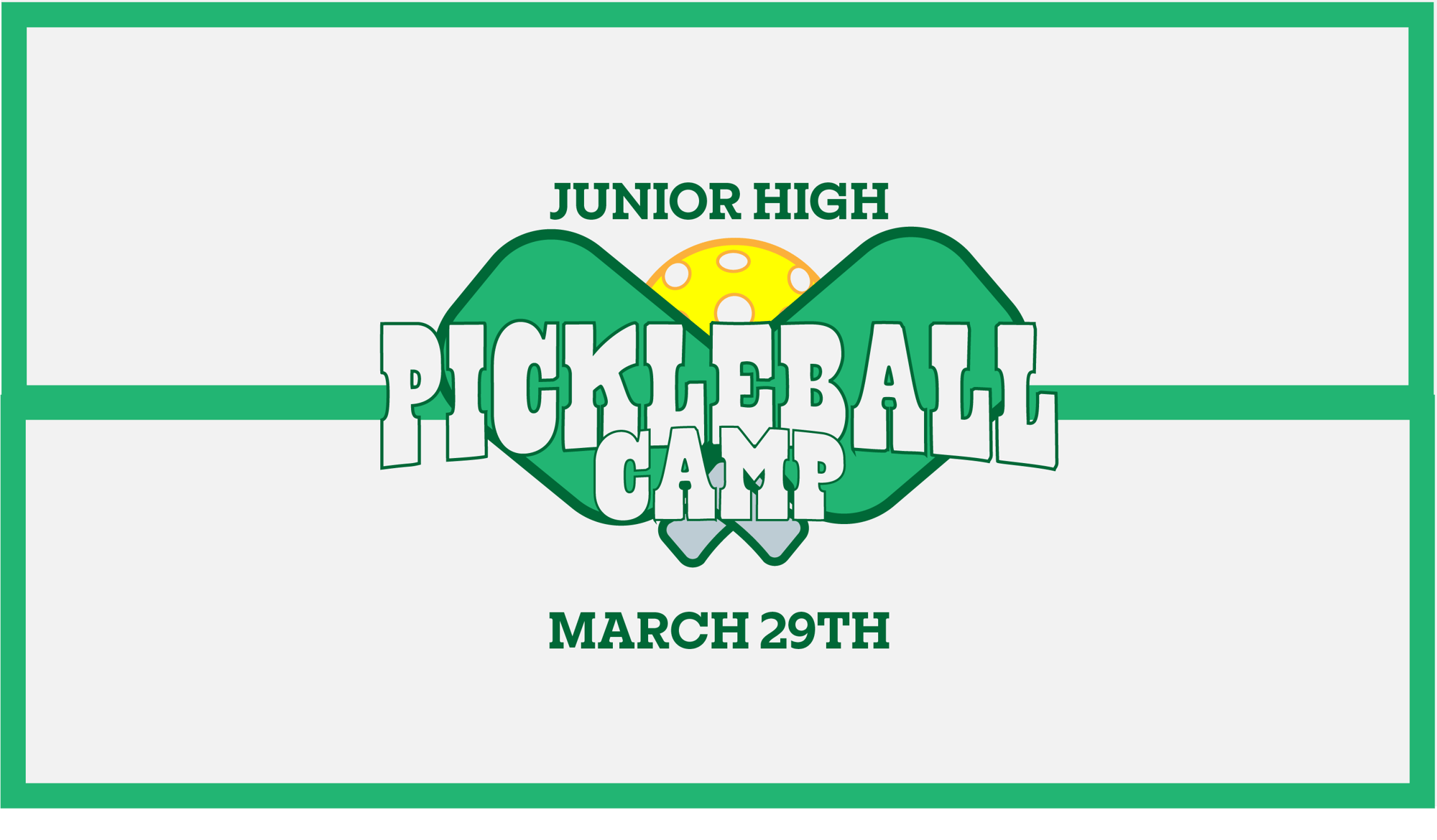 March 2025 Pickleball Camp