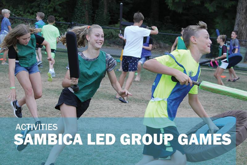 SAMBICA led group games