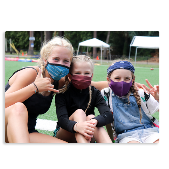 Main Image - girls with masks